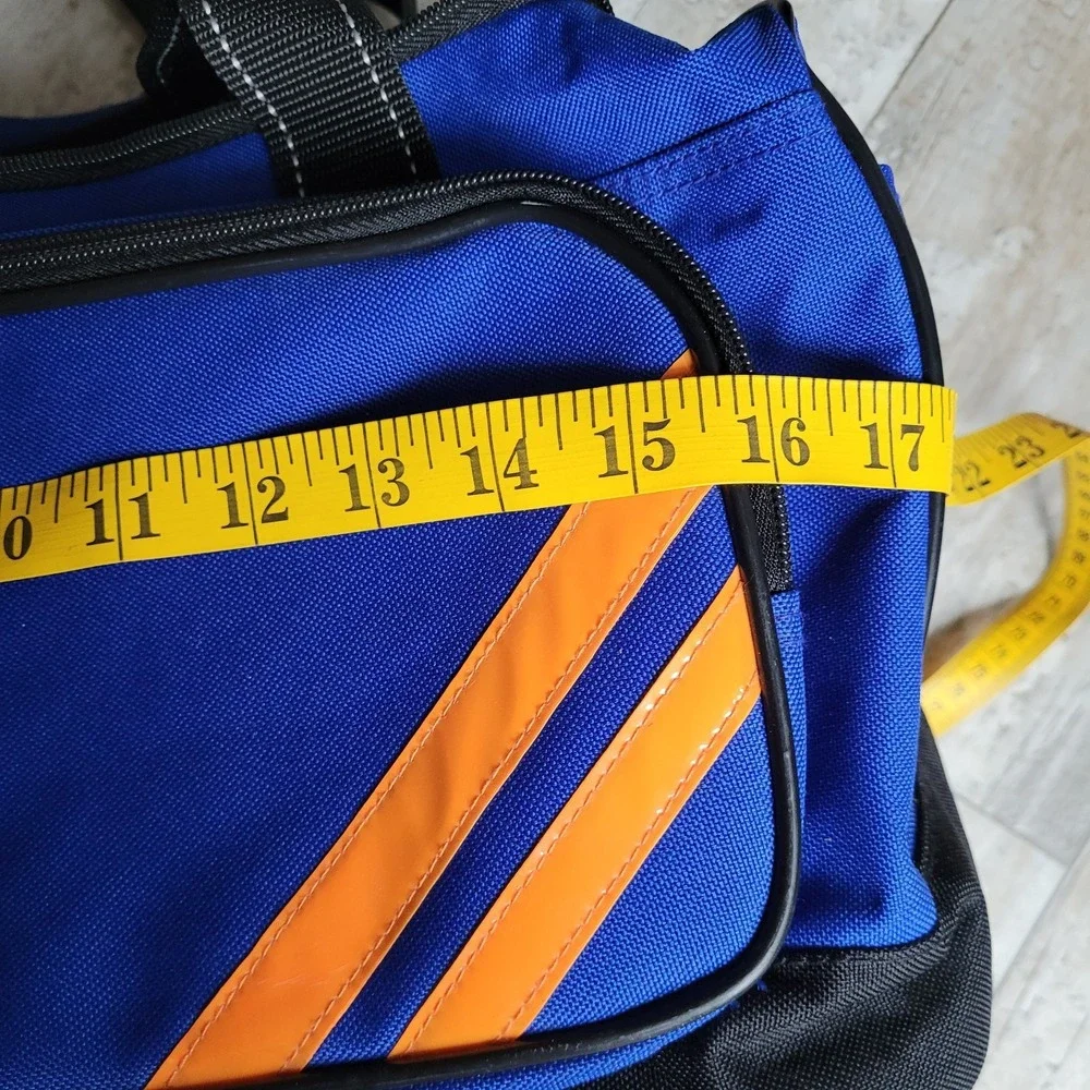 Vintage‎ Eastsport Duffle Bag - Rocket City Gator Club - Blue & Orange